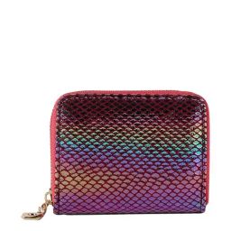 HauteSauce Multicolor Textured Zip Around Wallet for Women-26