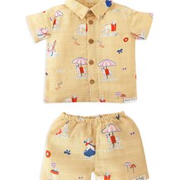 Honcho Baby Boys Printed Shirt with Shorts-picture-25