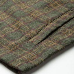 Pierre Carlo Men Checked Open Front Jacket image 5