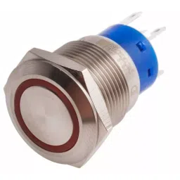 RS PRO Push Button Switch Momentary Panel Mount 19.2 mm Cutout, 1115774-24