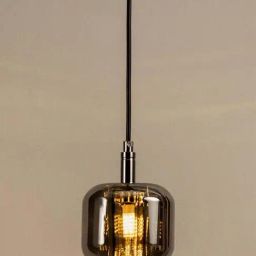 Whispering Homes Cubie Globe Pendant Light - Smoky-image-74