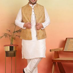 Sztori Woven Design Nehru Jacket-image-75