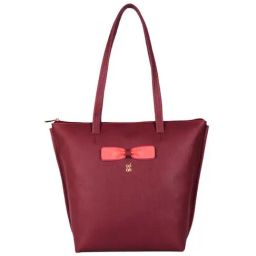 Baggit Maroon Solid Large Tote Handbag-image-63