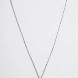Rihi by P.C. Chandra Jewellers 925 Silver Black Studded Triangle Chain Pendant for Women & Girls-image-28