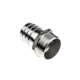 RS PRO Stainless Steel Pipe Fitting Straight Hexagon Hose Nipple 2 inch Male Model No 4993805-image-56