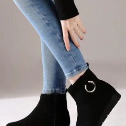 Inc.5 Women's Black Casual Booties-image-54