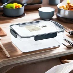 @home Nilkamal Black & Transparent Polypropylene Klip N Store Rectangular Storage Container-image-18