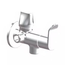 Parryware Alpha Quarter Turn 2 Way Angular Stop Cock Chrome, G271YA1-image-16