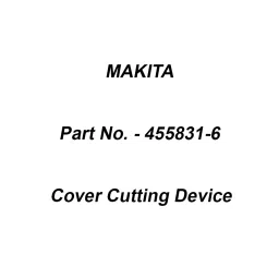 Makita Cover Cutting Device Blue Size 400 mm, Part No 455831-6-picture-20