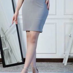 NEUDIS Grey Mini Skirt-image-25