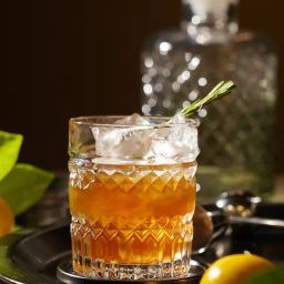 Pure Home and Living Clear Cut Whiskey Glass (370 ml)-picture-40