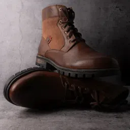 Alberto Torresi Men Brown Biker Boots-picture-17
