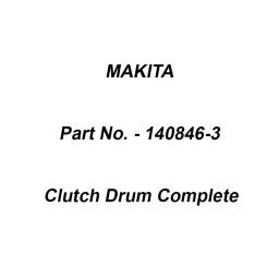 Makita Clutch Drum Complete Suitable For RBC411, Part No 140846-3-4
