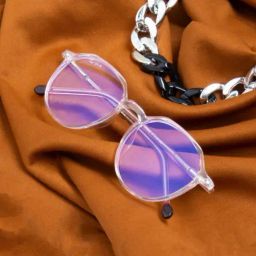 Ted Smith Pink Round Unisex Eye Frames-image-38