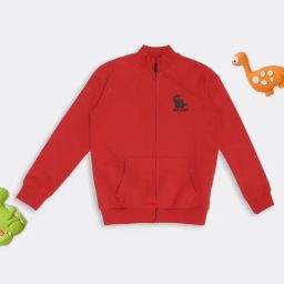 Pantaloons Junior Boys Fiery Red Sweatshirt-picture-49