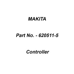 Makita Controller Suitable For PO5000C, Part No 620511-5-98