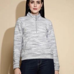 Global Republic Grey Acrylic Pullover-image-73
