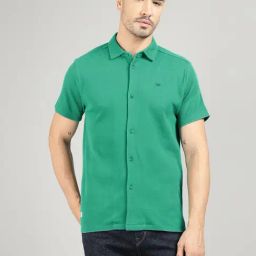 Royal Enfield Green Regular Fit Shirt-image-28