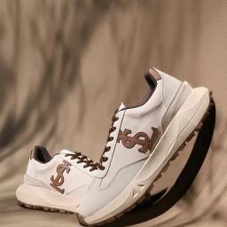 Louis Stitch Men's Nude Casual Sneakers-image-10