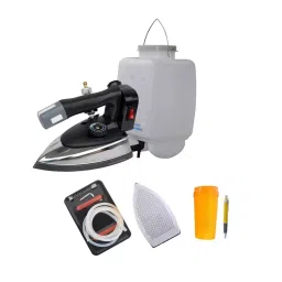 Silti 1200 W Steam Iron With 4 L Water Tank, Filter and Telfon Shoe Combo-image-78