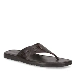 Woodland Men's Dark Brown Thong Sandals-image-72