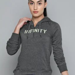 ALCIS Charcoal Printed Sports Hoodie-image-10