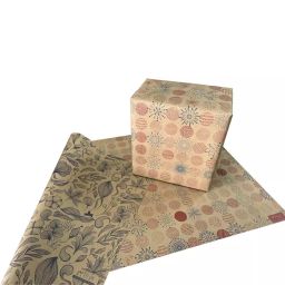 eVincE - thoughtful PRESENTations PATY03OR_10X4 roll Reversible use with Solid Orange Brown Color 40 Sheets Recyclable Wrapper Birthday Anniversary Dance Theme Halloween Xmas Diwali New Year Gifts Gift Wrapping Paper (Pack of 40 Piece)-image-43