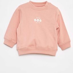 KIABI Girls Floral Printed Round Neck Sweatshirt-38