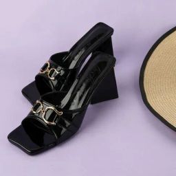 London Rag Women's Black Casual Sandals-picture-6