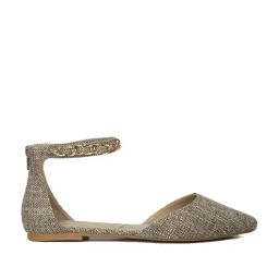 London Rag Women's Khaki Ankle Strap Sandals-image-28