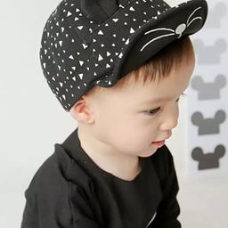 Ziory Unisex Kids Printed Baseball Cap image 3