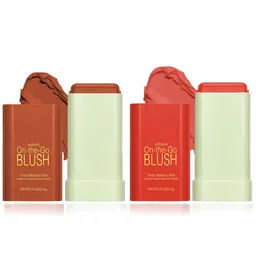 Adbeni Set Of 2 On The Glow Blush With Vitamin E - 19 g Each - Beach Glow - Russian Red-98