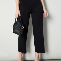 max Women Solid Regular Fit Mid-Rise Flat-Front Trousers-image-63