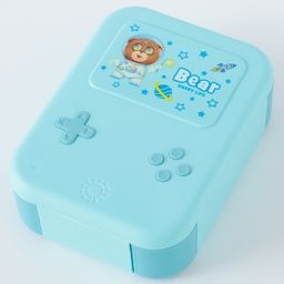 Freezer & Leak Proof Lunch Box with Bear Theme Print - Light Blue-picture-25