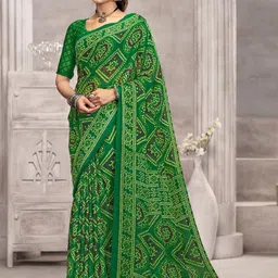 Pandadi Saree Bandhani Printed Bandhani Sarees-image-74