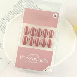RANORE Set Of 24 Artificial Reusable Press On Nails Shade-25 image 1