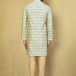 Arihant Rai Sinha Men Printed Regular Kurta with Pyjamas image 3