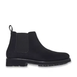 Gordon & Bros Men's Nubuck Black Chelsea Boots-picture-1
