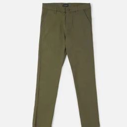 Allen Solly Junior Kids Green Cotton Trousers-image-21