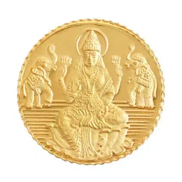 Bangalore Refinery Goddess Lakshmi 24k (999) 10gm Gold Coin-image-52