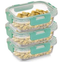 Borosilicate Glass Containers with Lids Microwave Safe Container for Glass Food Storage Containers-image-29