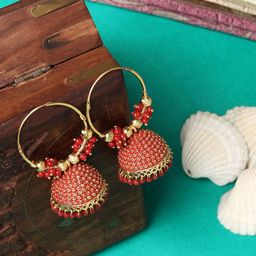 Anouk Classic Jhumkas Earrings-39
