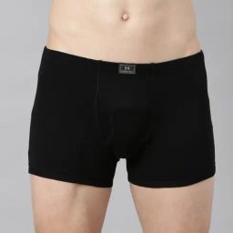 Force NXT Black Cotton Regular Fit Trunks-image-44