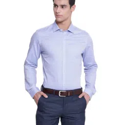 Turtle Blue Slim Fit Shirt-picture-32