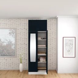 Godrej Interio Slimline 2-Door Steel Almirah, Pac Blue (1-Year Warranty,OHU)-image-75