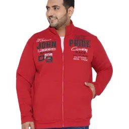 John Pride Red Plus Size Sweatshirt-picture-7