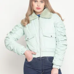 Elle Light Green Full Sleeves Jacket-picture-33