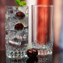 Pasabahce Transparent Glass Valse Water and Juice Tumbler - Set of 6 (290ml)-image-57