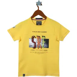 Monte Carlo Boys Yellow Printed T-Shirt-picture-25