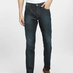 Jack & Jones Dark Blue Low Rise Jeans-image-6